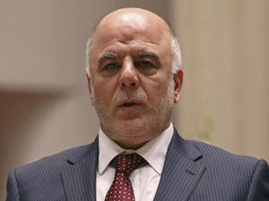 القائد العام للقوات المسلحة العراقية المنتهية ولايته، حيدر العبادي