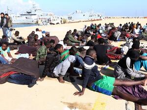 يسكن داخل مراكز الإيواء الليبية عشرات الآلاف من المهاجرين غير الشرعيين