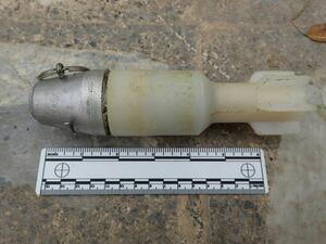 من القذائف التي يستخدمها داعش في القصف/ ارشيفية