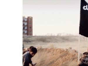 مقاتل من تنظيم "الدولة"