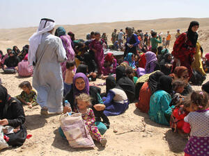 نازحون عراقيون