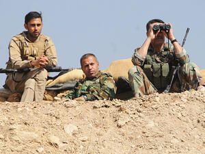 مقاتلون من البيشمركة الكردية