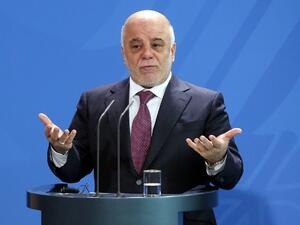  رئيس الوزراء العراقي حيدر العبادي