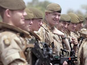 صورة من الارشيف لجنود بريطانيين في العراق
