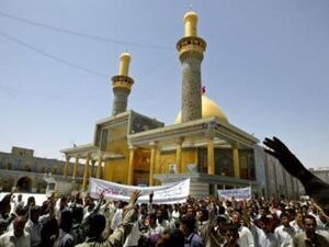 مرقد الامام الحسين في كربلاء
