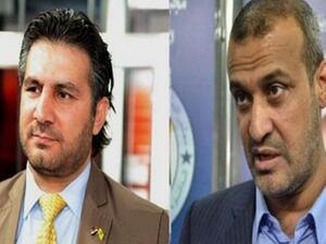  النائبان كاظم الصيادي عن ائتلاف دولة القانون وبليغ أبو كلل  الناطق باسم المجلس الأعلى الإسلامي