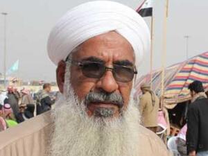 الجميلي الذي يبلغ من العمر 70 عاما، يعد مسؤول ساحة اعتصام الفلوجة