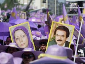 هجوم صاروخي تعرض له معسكر يأوي عناصر منظمة "مجاهدي خلق" الايرانية المعارضة 