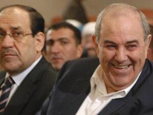 اياد علاوي ونوري المالكي