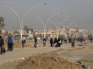 عودة 17 ألف نازح الى مناطقهم في الجانب الشرقي لمدينة الموصل