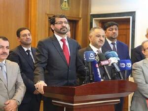 مؤتمر صحفي حول نتائج عمل هيئة النزاهة العراقية في عام 2017