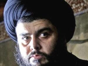 الزعيم الشيعي مقتدى الصدر 