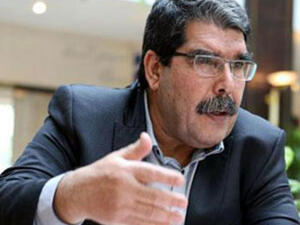 صالح مسلم الرئيس المشترك لحزب الاتحاد الديمقراطي