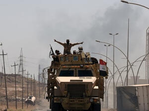 مدينة تلعفر تقع على طريق إمداد بين سوريا ومدينة الموصل