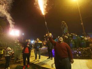 الألعاب النارية في بغداد تسببت ببتر أيادي أطفال وفقدان البعض البصر