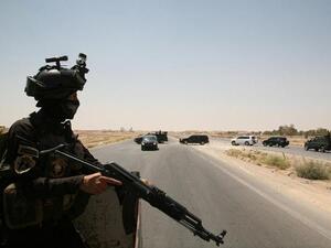 Iraqi forces on patrol outside of Ramadi. (AFP/File) Iraqi forces on patrol outside of Ramadi. (AFP/File)