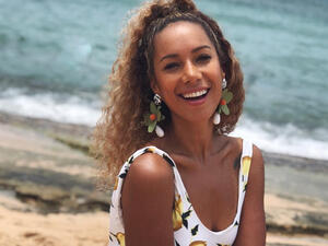 She revealed her engagement  earlier this month  (Source:  leonalewis / Instagram )