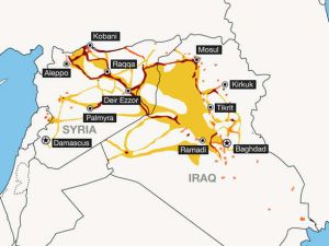 خارطة سوريا..