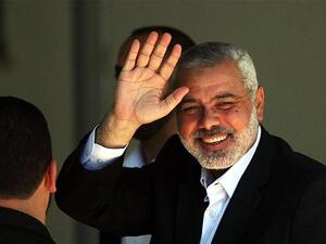 كان هنية أبلغ الجانب المصري موافقة حركته على الورقة المصرية