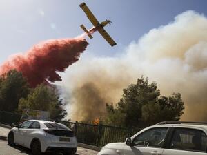 اعتقال 8 أشخاص بشبهة الضلوع في الحرائق في إسرائيل