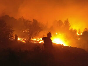 تجدد الحرائق