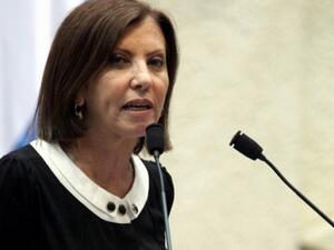  زعيمة حزب “ميرتس″ اليساري الإسرائيلي المعارض، زهافا غلؤون