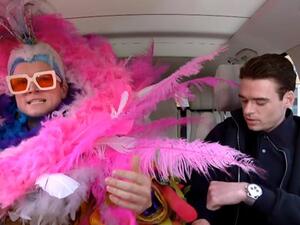 Taron Egerton and Richard Madden (Twitter)