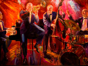 Jazz is an up-and-coming music genre in the Middle East. (Hippowallpapers.com) 