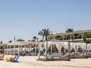 The hotel has a magnificent collection of art by local and global artists, including an iconic mosaic mural of late legendary Egyptian singer Om Kolthoum and another one featuring colourful ancient boats.