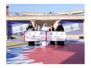 حرص القرية العالمية في كل موسم على إطلاق مبادرات مجتمعية تساهم في تنمية مواهب الطلاب الفنية والمساهمة في غرس أحد أهم المبادئ السامية ألا وهو حب الوطن.