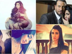 Jihan in scenes from "Al Khanka." (http://www.elyomnew.com/)