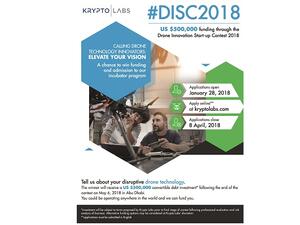 Start-ups and innovators from around the world are invited to apply for DISC 2018