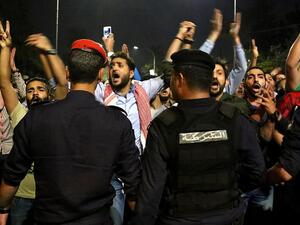 Anti IMF austerity protests in Amman, June 2018 /AFP