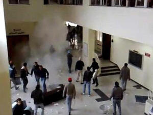 Violent scuffles break out at the Mutah University in Jordan, April 2 (Jordan Times)