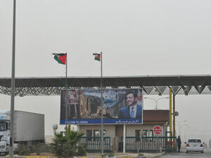 Jordanian border near recent shelling from Syrian conflict. [staticflickr]
