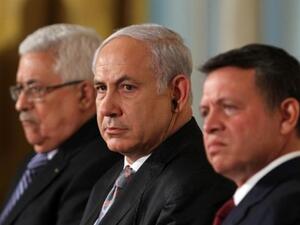 Abbas, Netanyahu and the King