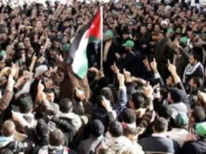 جانب من مسيرات المعارضة الإحتجاجية في الأردن