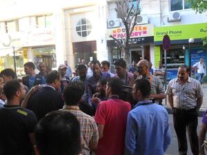  إشتباك لفظي بين طاقم الجزيرة ومدير مكتب فضائيتي الدنيا وسما السوريتين