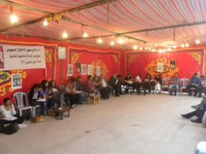12 ناشطا في الأردن يواصلون إضرابهم المفتوح عن الطعام تضامنا مع الأسرى الفلسطينيين