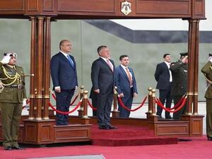 الرئيس العراقي برهم صالح والعاهل الأردني الملك عبد الله الثاني