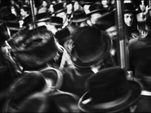 Blurred. Wintertime, Mea Shearim. Street Single Image Winner, Magnum Photography Awards 2016. (Photo credit: Ofir Barak)
