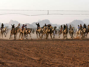 Bedouin tribes in the Jordanian desert.  Tribalism has often been the cause of conflict in Jordan. (Image credit: Getty)