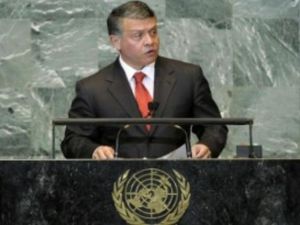 العاهل الأردني في كلمته خلال افتتاح الدورة العادية الثامنة والستين للجمعية العامة للأمم المتحدة