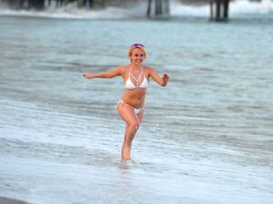 British actress Jorgie Porter holidayed in Dubai for Christmas and her birthday. (Facebook)