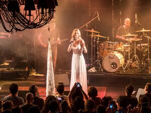 Joss performing on stage in Tel Aviv. (Facebook)