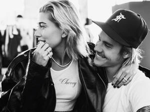 On Sunday, the celebrity couple were seen arriving at a local airport where they boarded a private jet. (Source: justinbieber - Instagram)