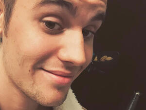 Justin posted an image of a sonogram on his feed on April 1 (Source: justinbieber / Instagram )