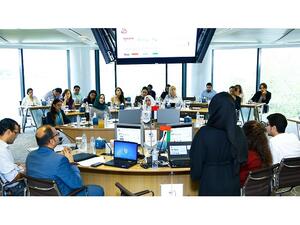 خلال الجلسة الحوارية