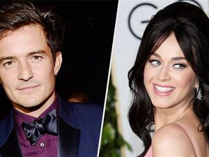 كايتي بيري وأرلاندو بلوم