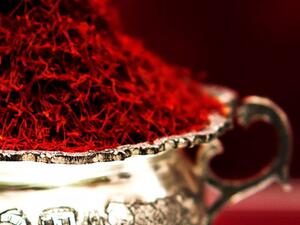 شاي الكرك بالزعفران